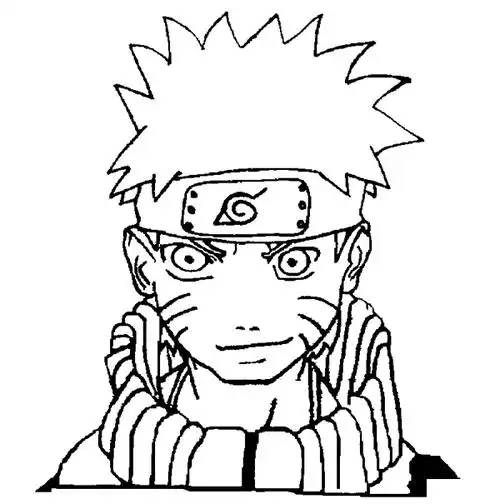 漩涡鸣人怎么画火影忍者漩涡鸣人简笔画图片大全