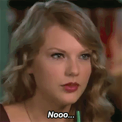 泰勒·斯威夫特 taylor swift no 反对 拒绝 不了 我不
