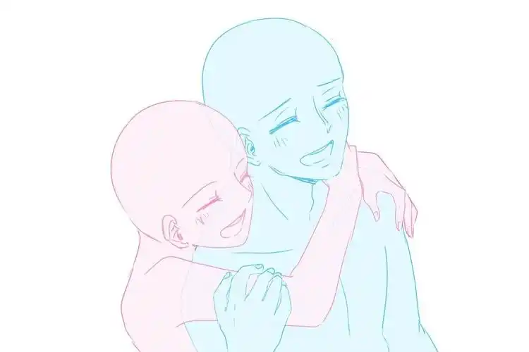 cp动态参考情侣素材动作模板参考