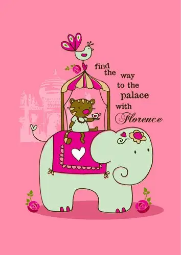 本次卡通/插画作品主题是大象可爱卡通矢量图,编号是18472567,格式是