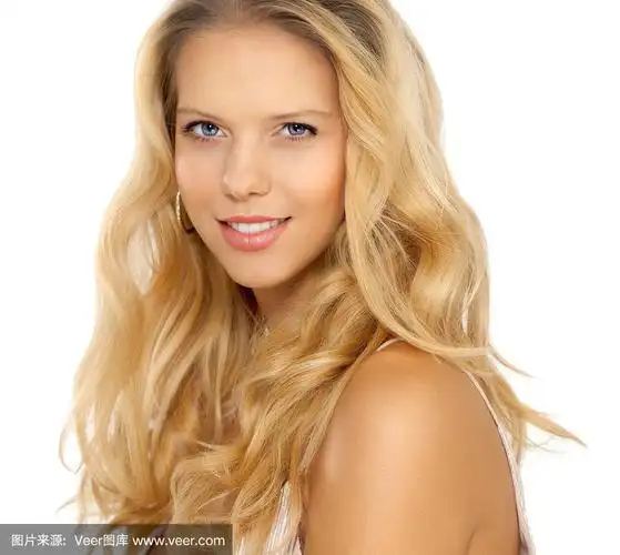 美丽的金发女子