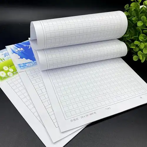 进口伟盛300格400格500格原稿稿纸加厚文稿作文信纸