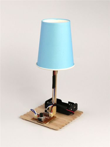 通用技术高中作品台灯制作材料科学实验电灯泡手工科学实验