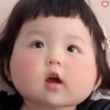 萌娃丸子妹表情包动图全网笑容最治愈的丸子今天又是爱你的一天  我好