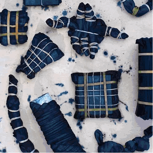 在制作之前,我们采用视频形式,直观的了解古代扎染技术以及应该赠样