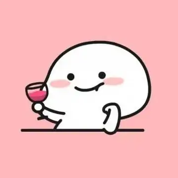 白底简约可爱小人微信头像