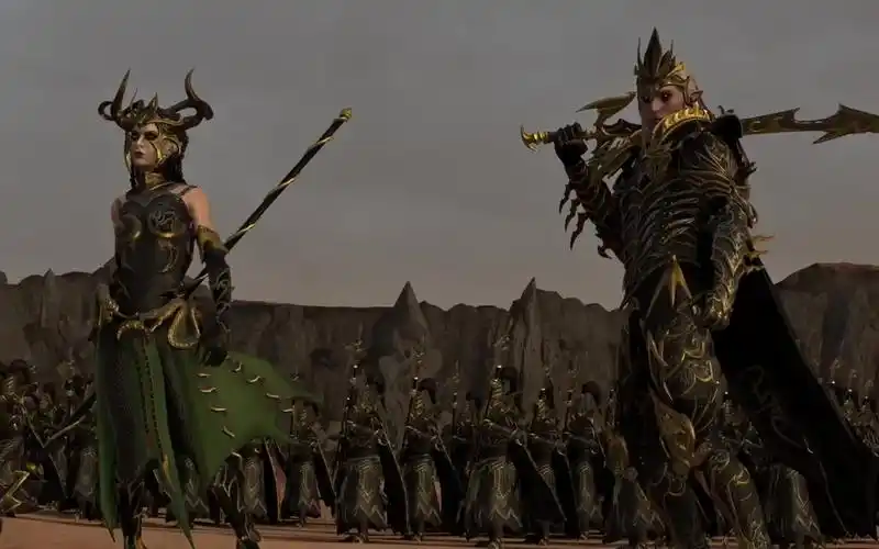 战锤3全面战争电影暗精灵合集