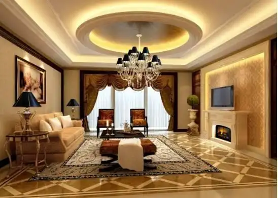 客厅吊顶图效果图,隔壁老王看了都说好
