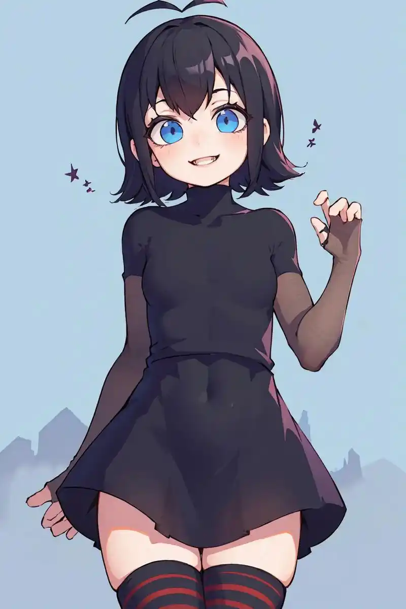 梅维斯 #精灵旅社  #梅菲斯 #ai绘 - 抖音