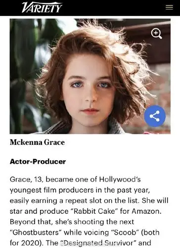 mckennagrace[超话]# 北美著名权媒综艺评.