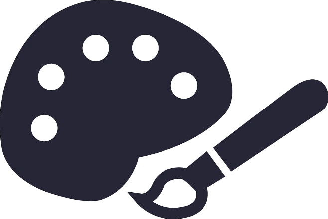 画板颜色可定制图标