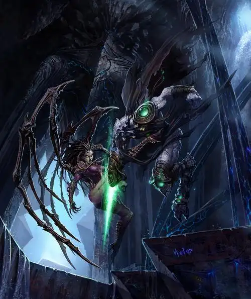 星际争霸2官方更新原画