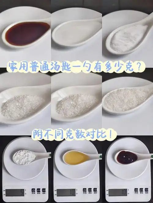 09:美食教程食材调料 都是用克数标注,像盐10g,面粉200g等,没有电子