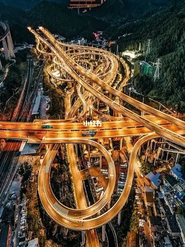 世界上最复杂的立交桥黔春立交