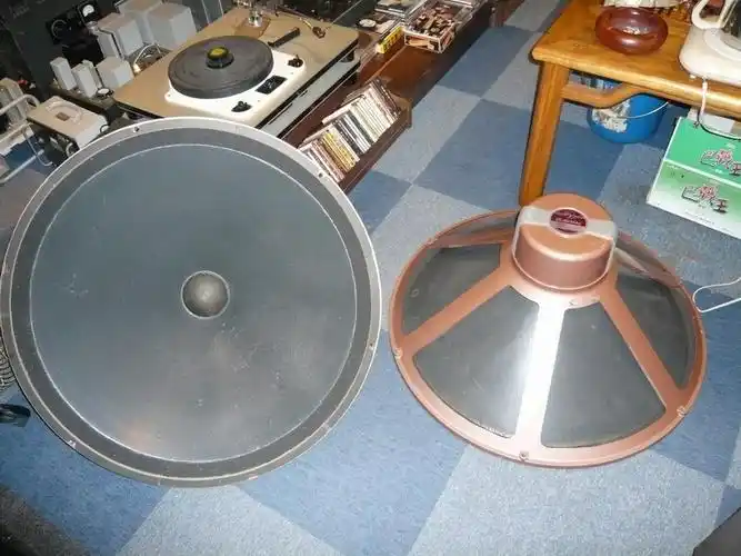 世上最大尺寸的ev钴磁低音喇叭.只供欣赏.