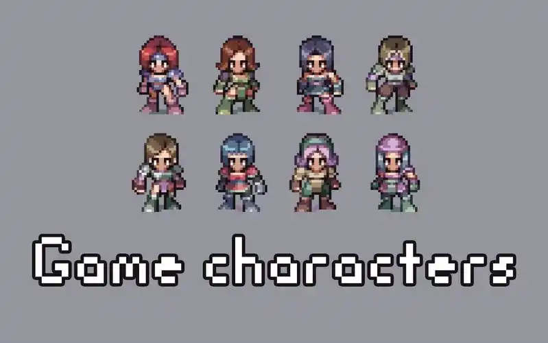 像素艺术 - 游戏角色设计