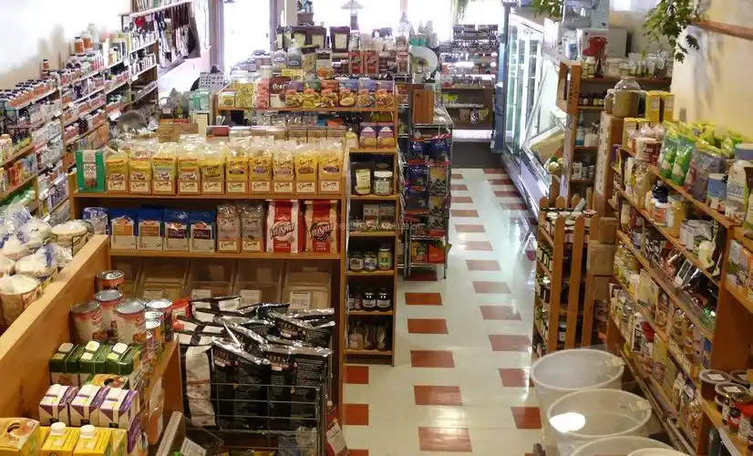 食品店面室内地砖装修效果图片