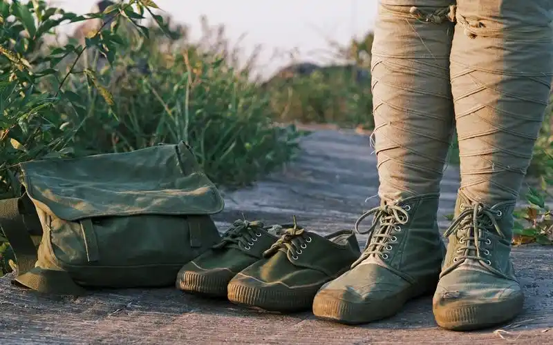 如何文雅地打65军用绑腿?