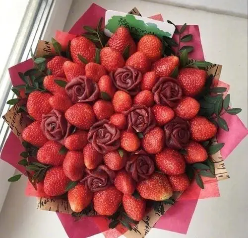 送你一朵美丽水果花,特别好