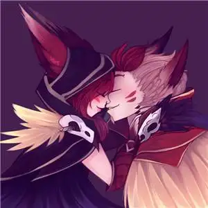 lol洛与霞高清情侣头像图片大全,英雄联盟关于洛和霞图片头像