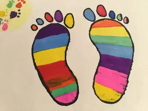 《脚印的联想》