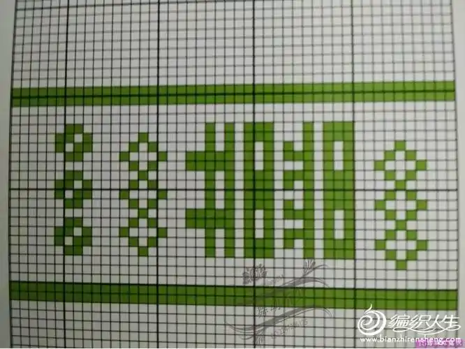 毛线棉鞋花样图纸