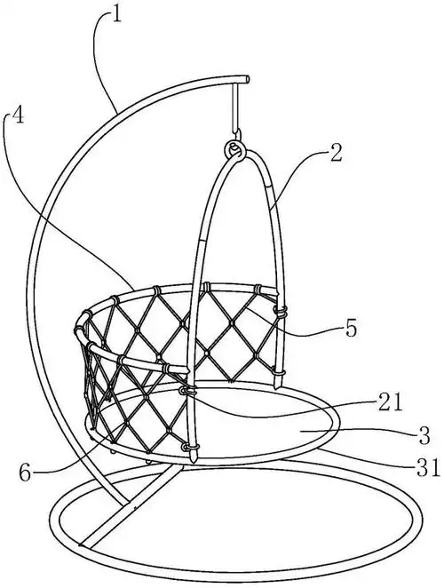 一种具有防护结构的吊椅-爱企查