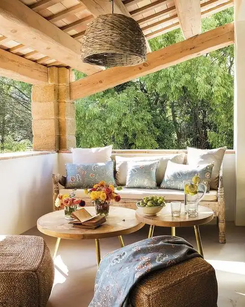 温暖的木屋|适合慵懒和慢生活|空间|家装设计|重庆fs室内设计_原创