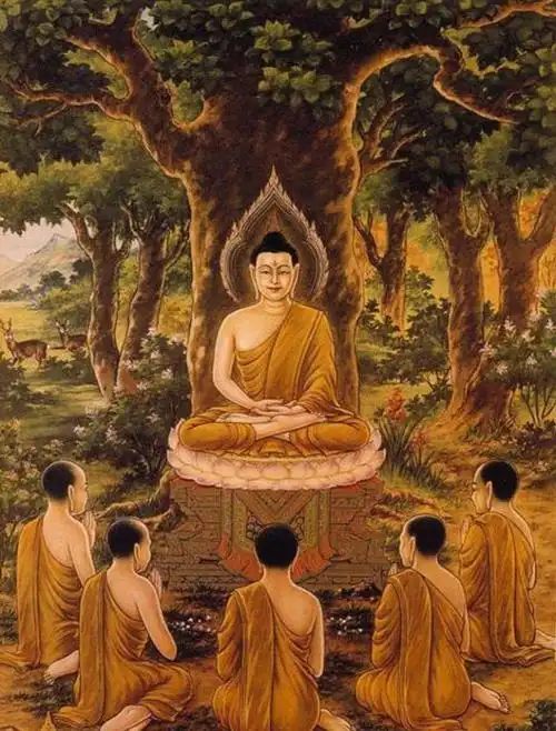 释迦牟尼佛菩提树下,悟道成佛