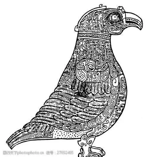 青铜器图案 中国传统图案140 设计素材 青铜纹饰 装饰图案 书画美术