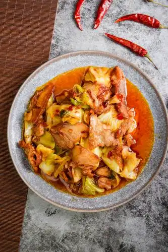 莲白回锅肉 莲花白