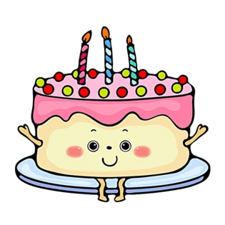 生日蛋糕卡通图片大全