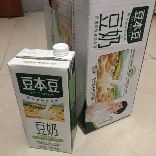 豆本豆原味豆奶1l66000ml盒装新老包装随机发货