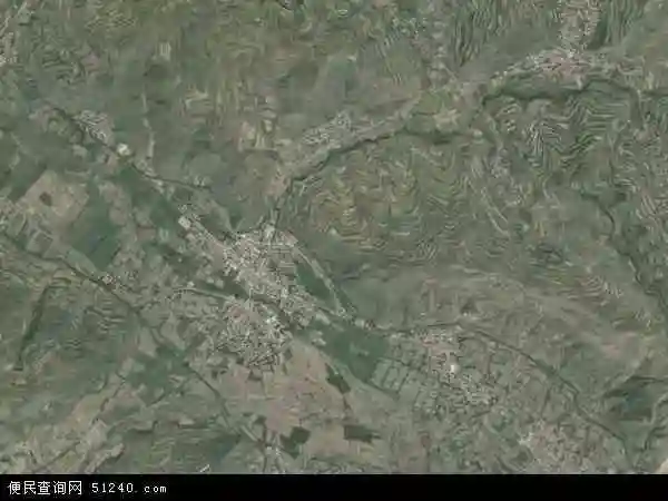 中国青海省西宁市湟中县拦隆口镇地图(卫星地图)