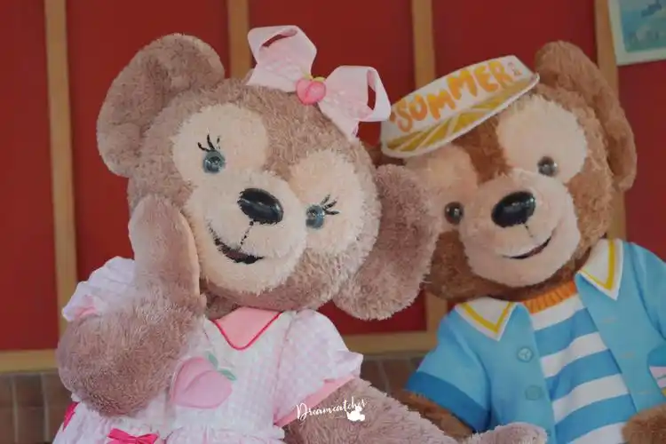 好乖的小熊们嘿嘿069215转载9215二改#夏日  #上海迪士尼