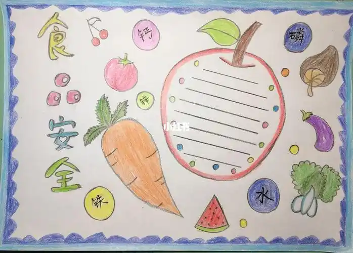 食品安全手抄报