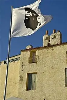 旗帜,岛屿,科西嘉岛,白旗,法国