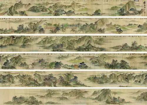 125叶阿林 江南水乡长卷 起拍价:8000000