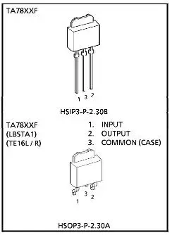 三极管yd78m05引脚接线图,及作用?