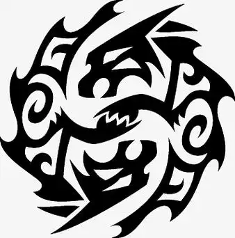 鹰图腾素材_鹰图腾图片元素-觅元素