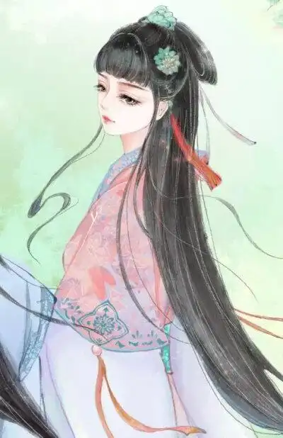 古风 插画 cg 壁纸 同人 古装 美人 手绘 鼠绘 厚涂 唯美 水墨 中国风