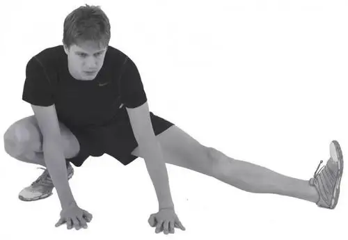 第四节  侧压腿