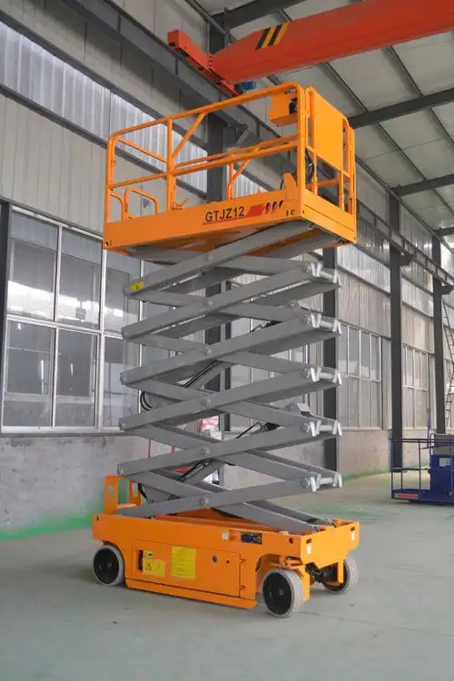 供应全自动自行走剪叉式液压升降平台升降机_设备栏目_机电之家网