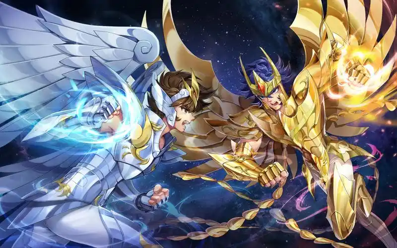 热血延续 爱不止息 圣斗士星矢手游圣域5小强 12宫混剪