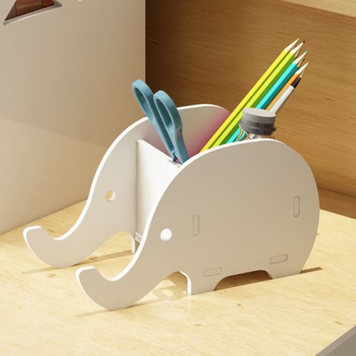 笔筒办公桌面个性摆件ins北欧创意时尚可爱学习文具多功能收纳盒