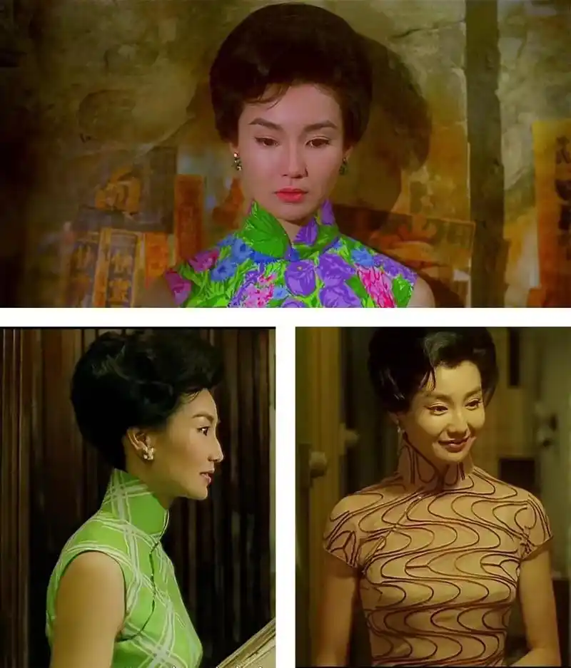 22年前《花样年华》中的张曼玉,是旗袍美女天花板没错吧!