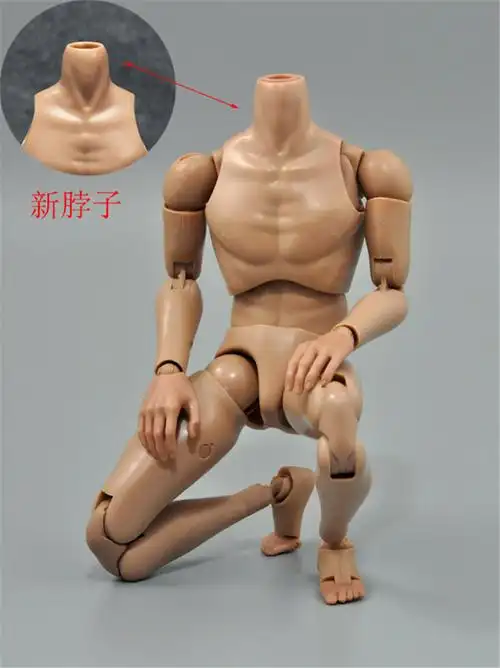现货body16兵人素体电影人偶b006窄肩素体有脖子素体模型