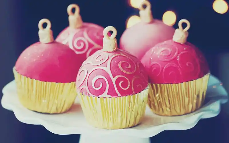 悠闲下午茶诱人纸杯蛋糕小清新唯美桌面壁纸(一)