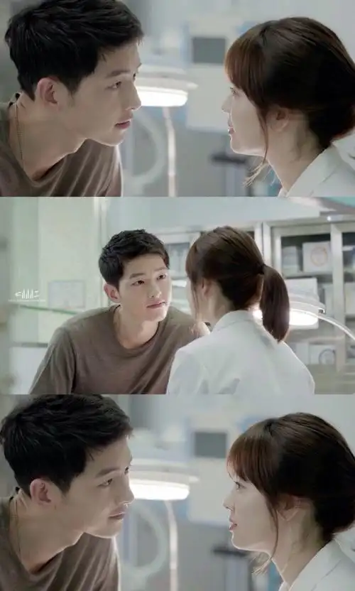 宋仲基太阳的后裔柳时镇大尉帅爆表