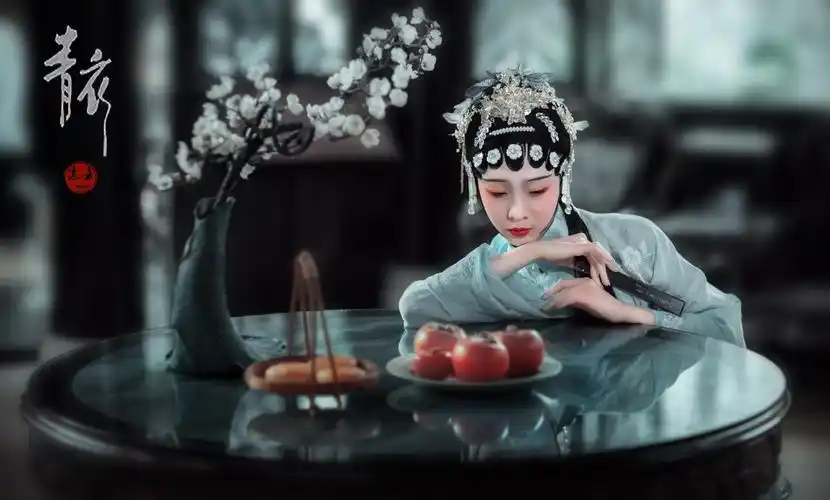 啼十指写着心事粉墨涂成故事青衣商品详情微信支付银行卡支付宝支付